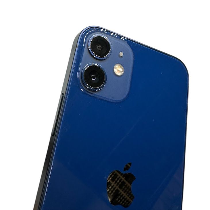 iPhone��12mini��64GB���֥롼��SIM�ե꡼�����եȥХ���