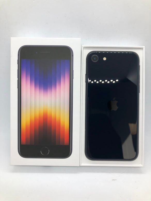 ムスビー｜iPhone SE(第3世代) 64GB ミッドナイト SIMフリー au版 