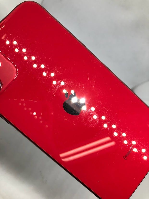 ムスビー｜iPhone11 128GB レッド SIMフリー au版 バッテリー80  