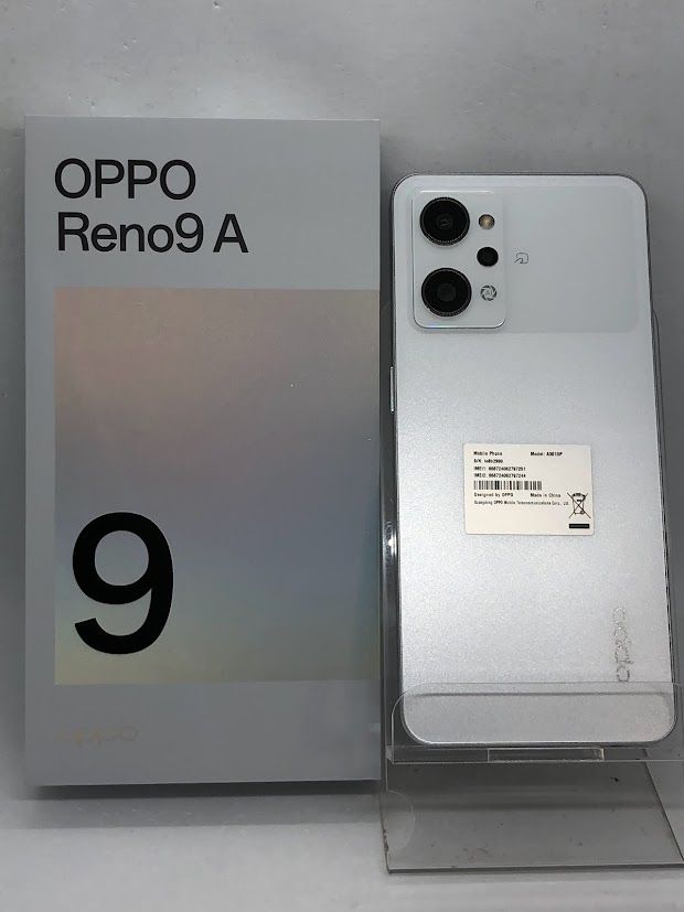 ムスビー｜OPPO Reno9 A A301OP 128GB ムーンホワイト SIMフリー Y 