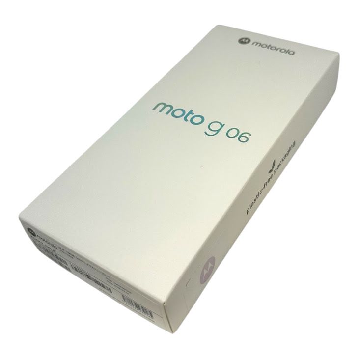 ��̤�����ʡ�moto��g06��XT2535��6��128GB�����ڥ��ȥ꡼�֥롼��SIM�ե꡼