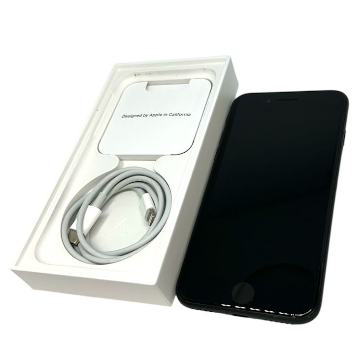 �ڥХåƥ꡼95%��iPhone��SE����2�����64GB���֥�å���SIM�ե꡼��au��