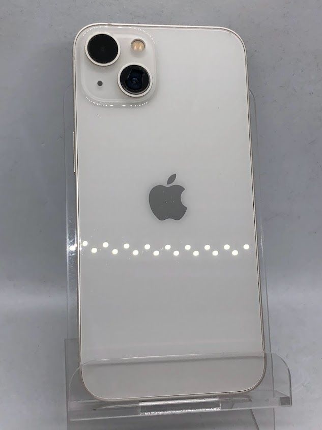 ムスビー｜iPhone13 256GB ホワイト SIMフリー au版 バッテリー88 