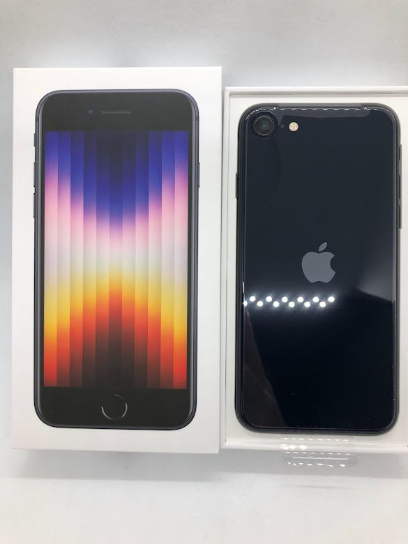 ムスビー｜iPhone SE(第3世代) 256GB ミッドナイト SIMフリー 未使用品 