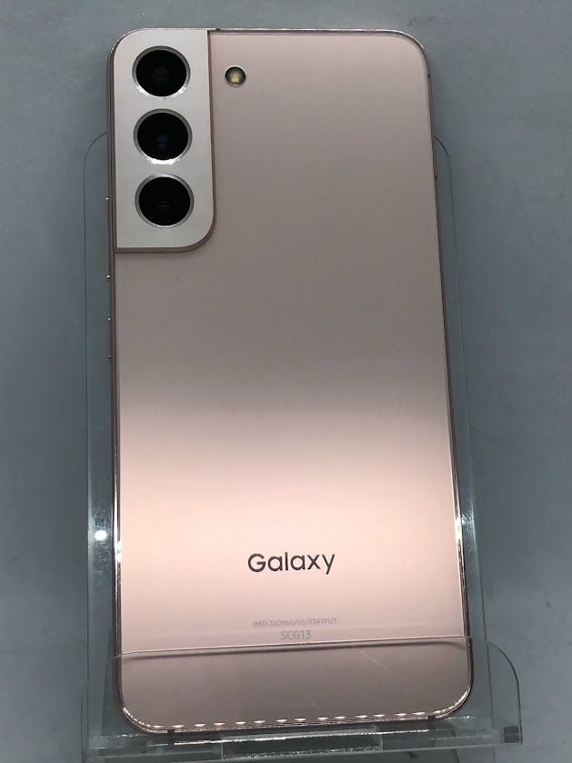 ムスビー｜Galaxy S22 SCG13 256GB ピンクゴールド SIMフリー au版  