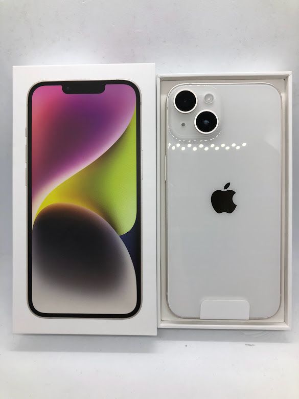 ムスビー｜iPhone14 128GB スターライト SIMフリー ドコモ版 未使用品 