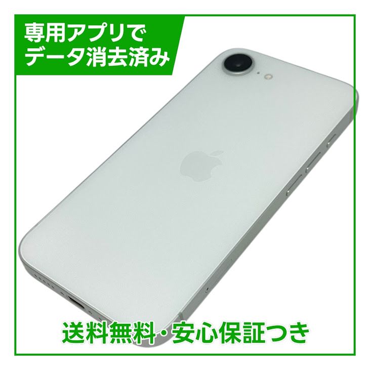 �ڥХåƥ꡼100%��iPhone��16e��128GB���ۥ磻�ȡ�SIM�ե꡼