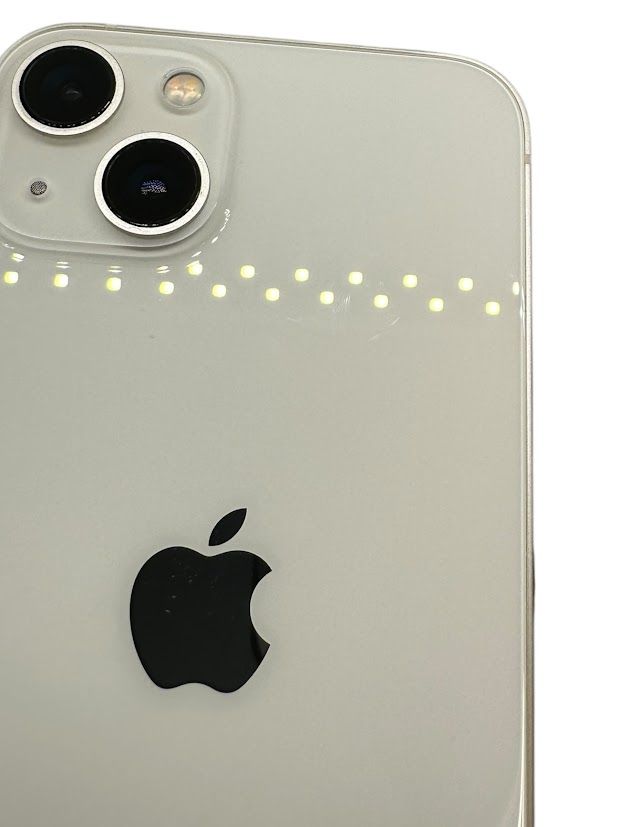 iPhone13 スターライト 128GB SIMフリー バッテリー85% ムスビー|【バッテリー85%】iPhone 13 128GB スターライト SIM