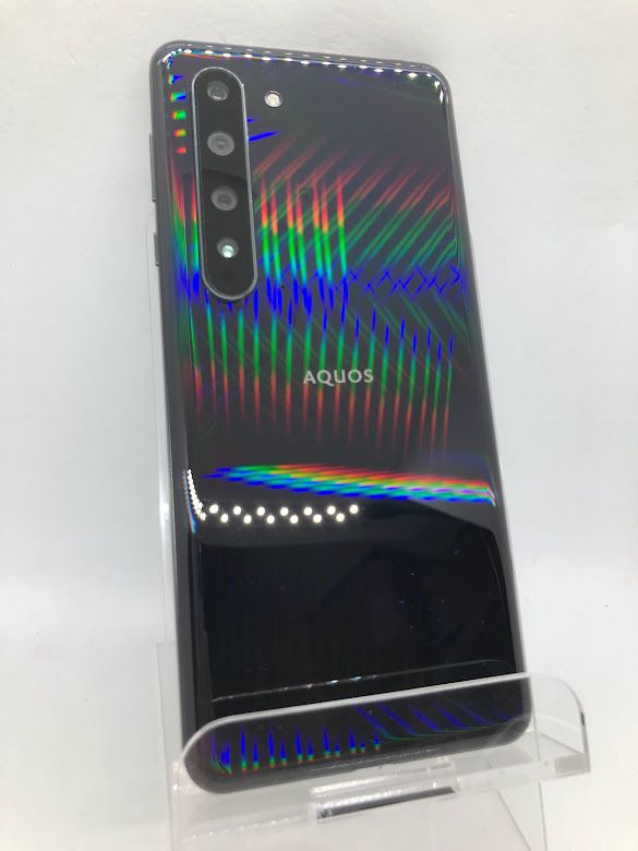 ムスビー｜AQUOS R5G 908SH 256GB ブラックレイ SIMフリー 