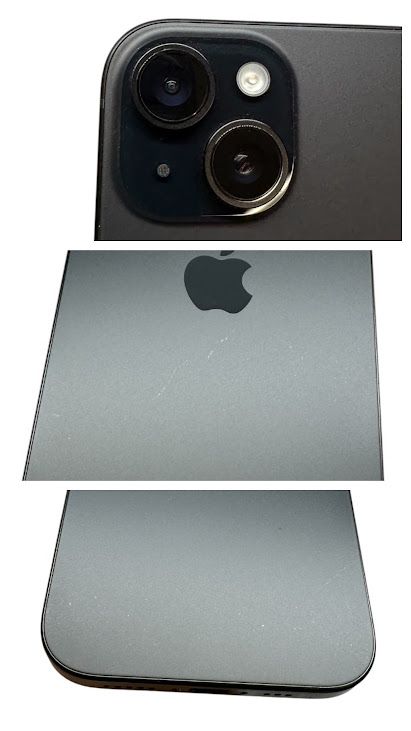 �ڥХåƥ꡼86%��iPhone��15��128GB���֥�å���SIM�ե꡼��au��