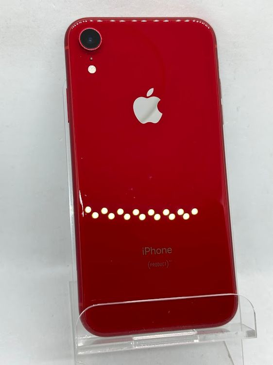 ムスビー｜iPhone XR 128GB レッド SIMフリー au版 バッテリー80 