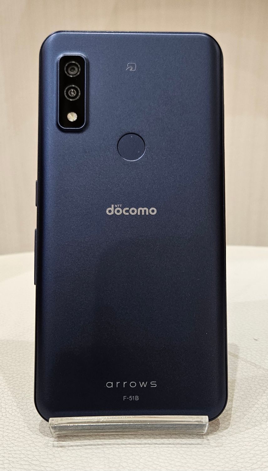 ムスビー｜【修理店清掃済】arrows We 64GB ネイビー SIMフリー 