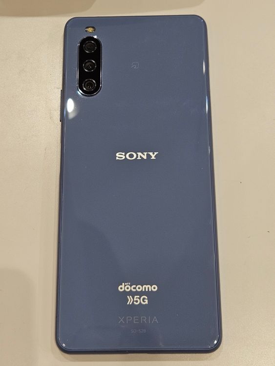 【修理店清掃済】Xperia 10III 128GB ブルー SIMロック解除済み