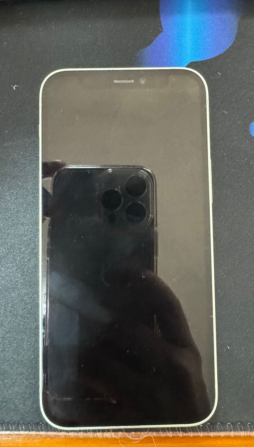 iPhone12mini 128GB SIMロック解除 ブラック 画面割れ ムスビー|iphone 12 mini 壊れた画面【iPhone12 mini SIMフリー