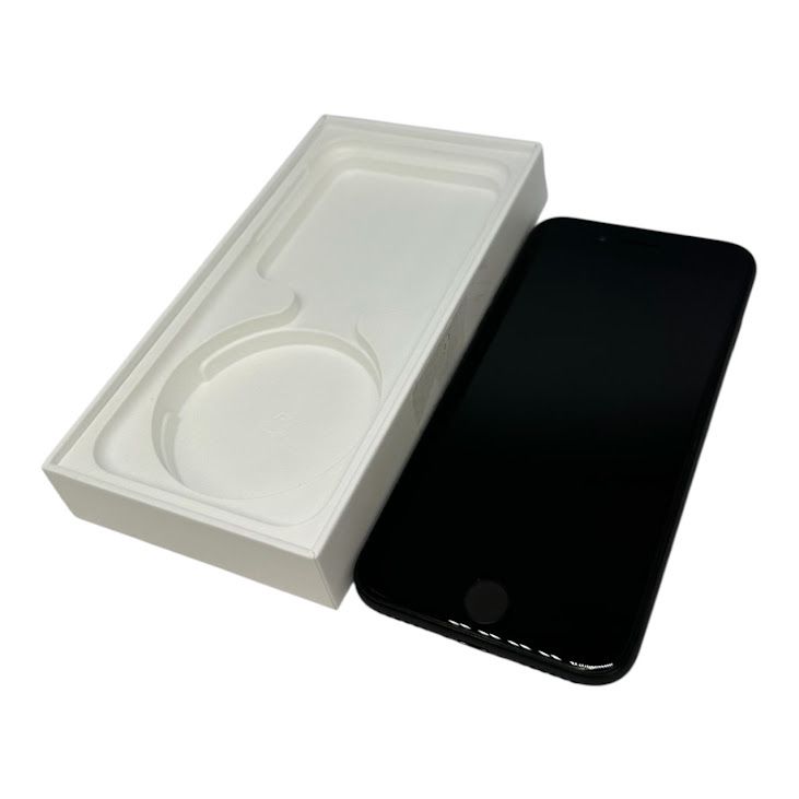 �ڥХåƥ꡼86%��iPhone��SE����2�����64GB���֥�å���SIM�ե꡼��au��