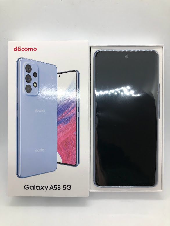 ムスビー｜Galaxy A53 5G SC-53C 128GB オーサムブルー ドコモ版 未 
