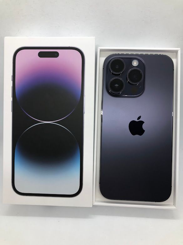 ムスビー｜iPhone14 Pro 512GB ディープパープル SIMフリー バッテリー 
