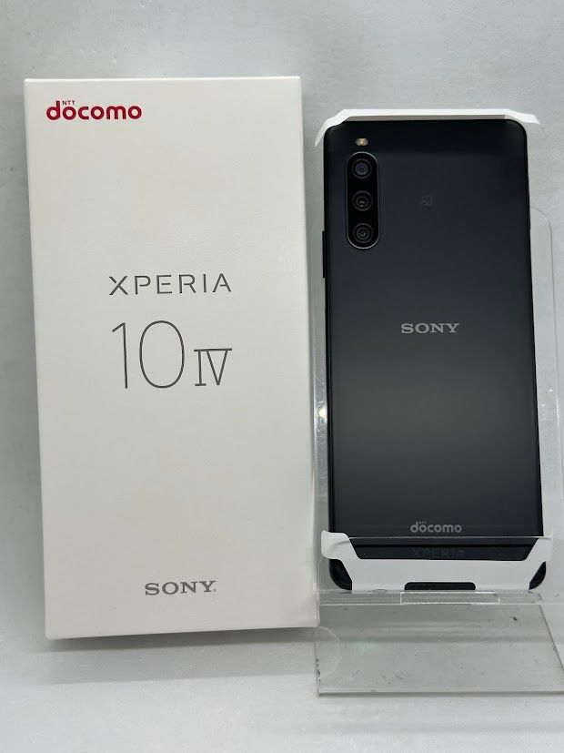 ムスビー｜Xperia 10 IV SO-52C 128GB ブラック SIMフリー ドコモ版 