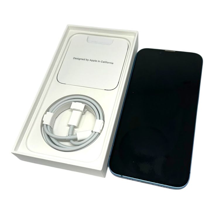 【バッテリー84%】iPhone 13 128GB ブルー SIMフリー