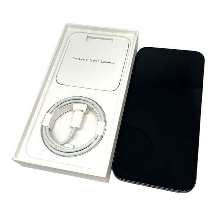 ムスビー｜【バッテリー100%】iPhone 12 64GB ブラック SIMフリー