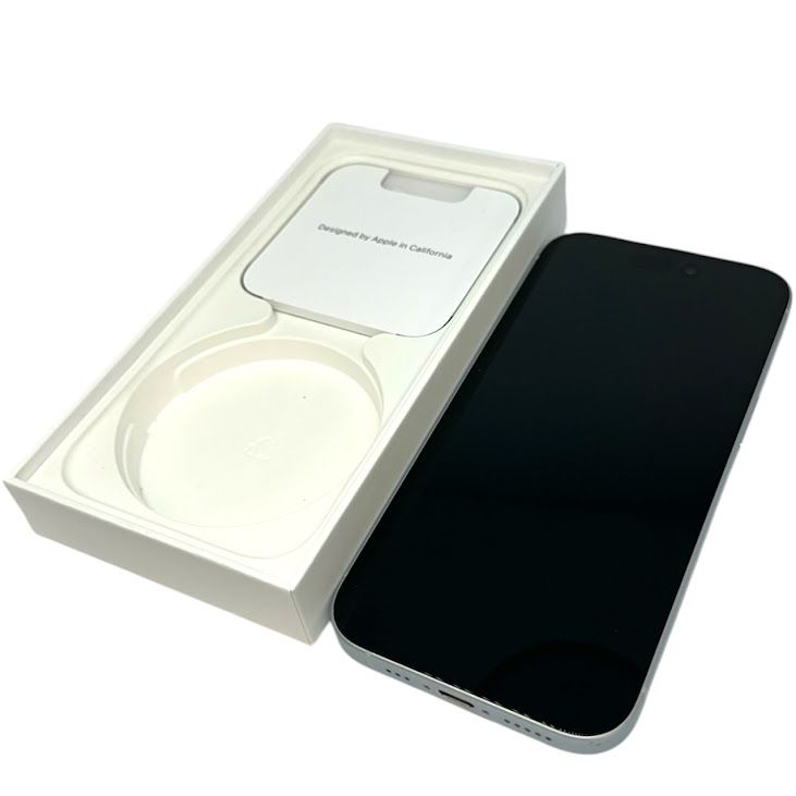 iPhone��15��256GB���֥롼��SIM�ե꡼��au��