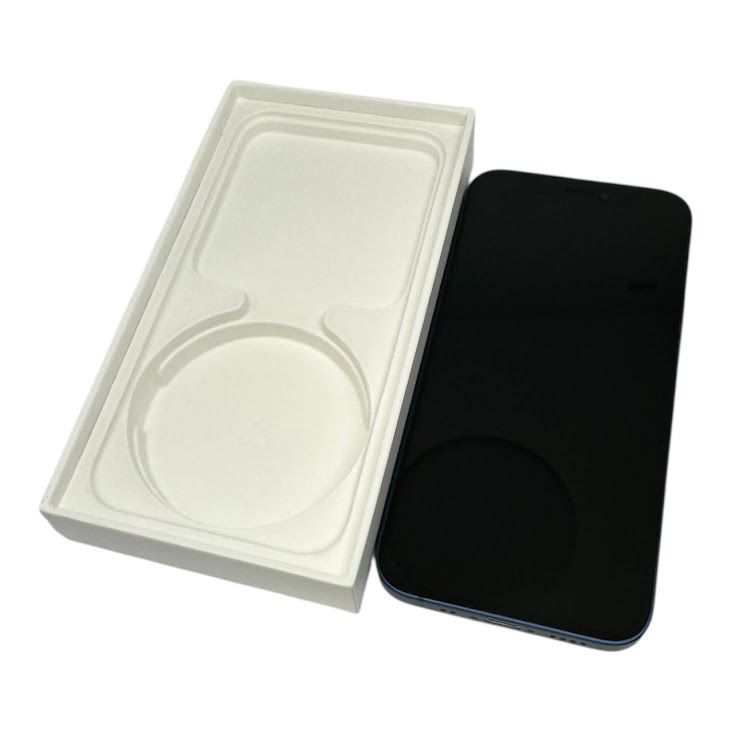 【バッテリー84%】iPhone 12mini 128GB ブルー SIMフリー ドコモ版