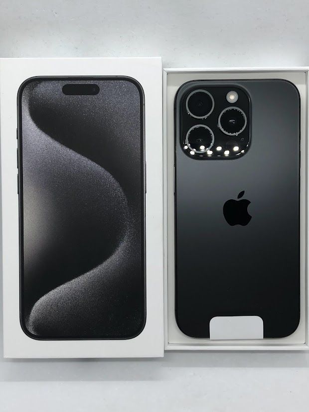 ムスビー｜iPhone15 Pro 128GB ブラックチタニウム SIMフリー 未使用品  