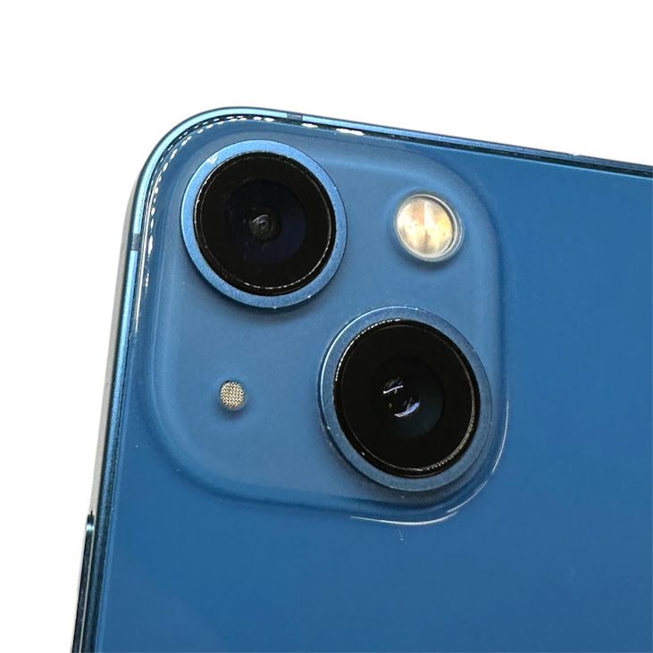 �ڥХåƥ꡼100%��iPhone��13mini��128GB���֥롼��SIM�ե꡼