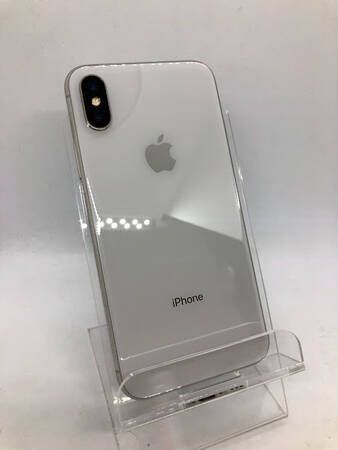 iPhone X 64GB シルバー SIMフリー ドコモ版 バッテリー75%