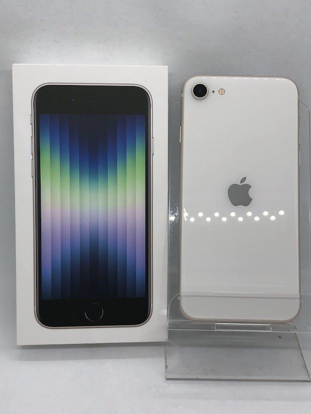 ムスビー｜iPhone SE(第3世代) 64GB スターライト SIMフリー au版 