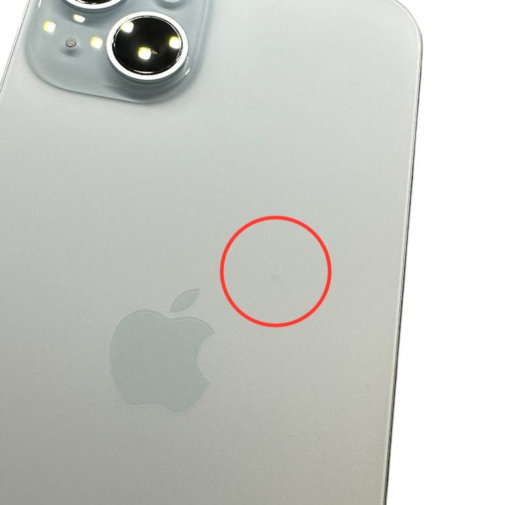 ڥХåƥ꡼89%iPhone15Plus128GB֥롼SIMե꡼