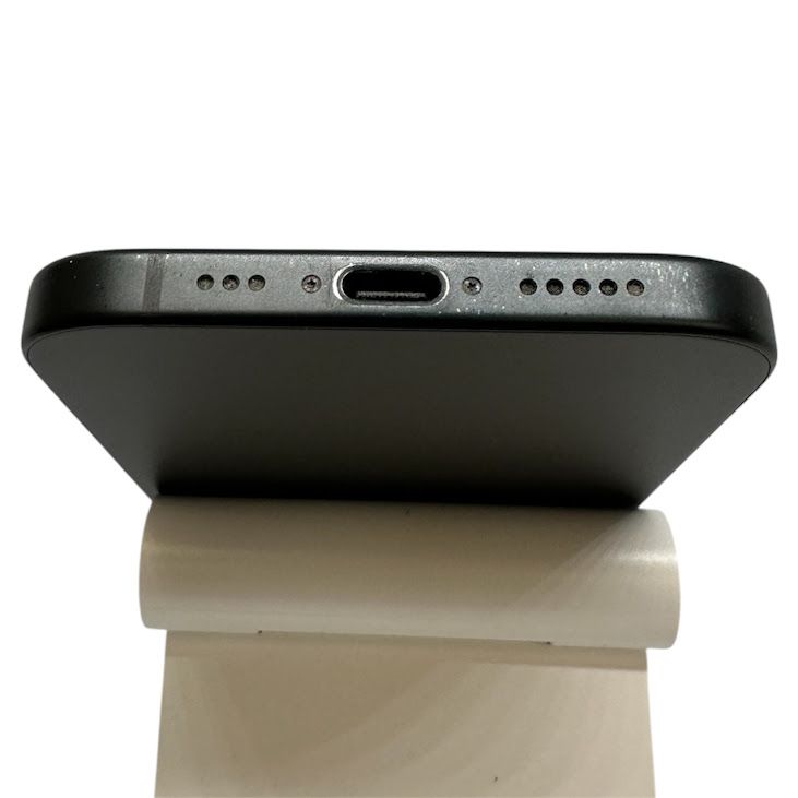 �ڥХåƥ꡼85%��iPhone��15��128GB���֥�å���SIM�ե꡼