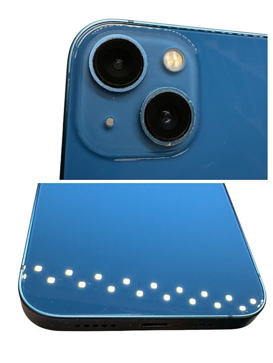 iPhone��13��128GB���֥롼��SIM�ե꡼�����եȥХ���