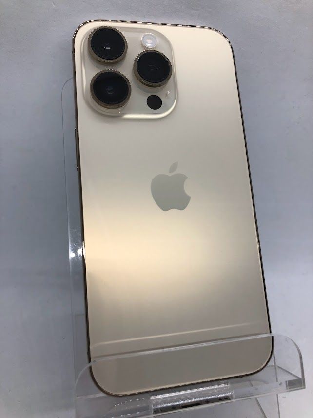 ムスビー｜iPhone14 Pro 256GB ゴールド SIMフリー バッテリー100  
