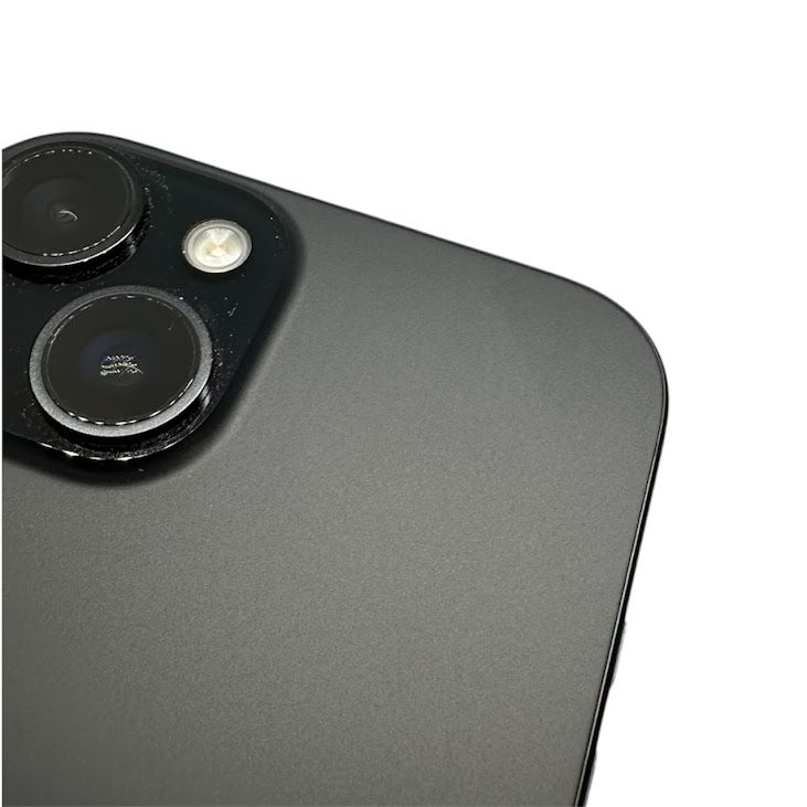 �ڥХåƥ꡼85%��iPhone��15��128GB���֥�å���SIM�ե꡼