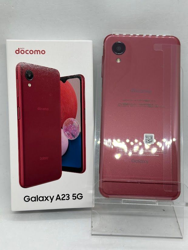 ムスビー｜Galaxy A23 5G SC-56C 64GB レッド SIMフリー ドコモ版 未 