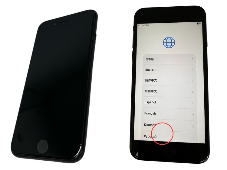 �ڥХåƥ꡼81%��iPhone��SE����2�����64GB���֥�å���SIM�ե꡼��au��