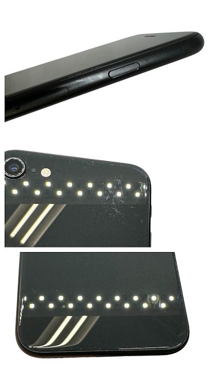 �ڥХåƥ꡼81%��iPhone��SE����2�����64GB���֥�å���SIM�ե꡼��au��