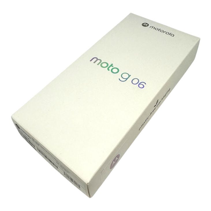 ��̤�����ʡ�moto��g06��XT2535��6��128GB�����ڥ��ȥ꡼�֥롼��SIM�ե꡼