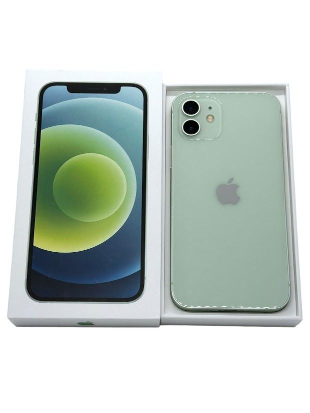 ムスビー｜iPhone12 128GB グリーン SIMフリー ドコモ版 バッテリー82  