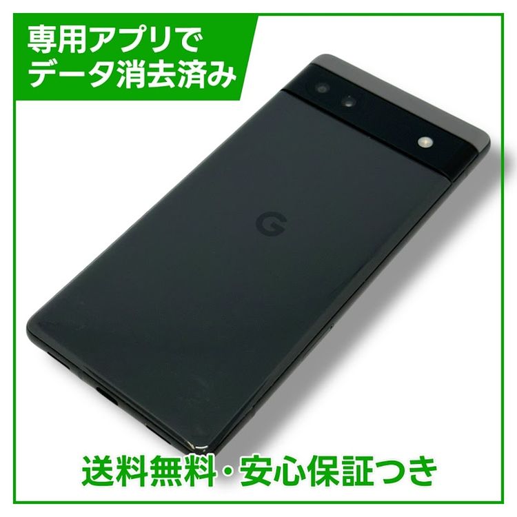 K254 softbank SIMフリー Pixel 6a ムスビー|Pixel 6a 128GB Charcoal SIMフリー ソフトバンク版