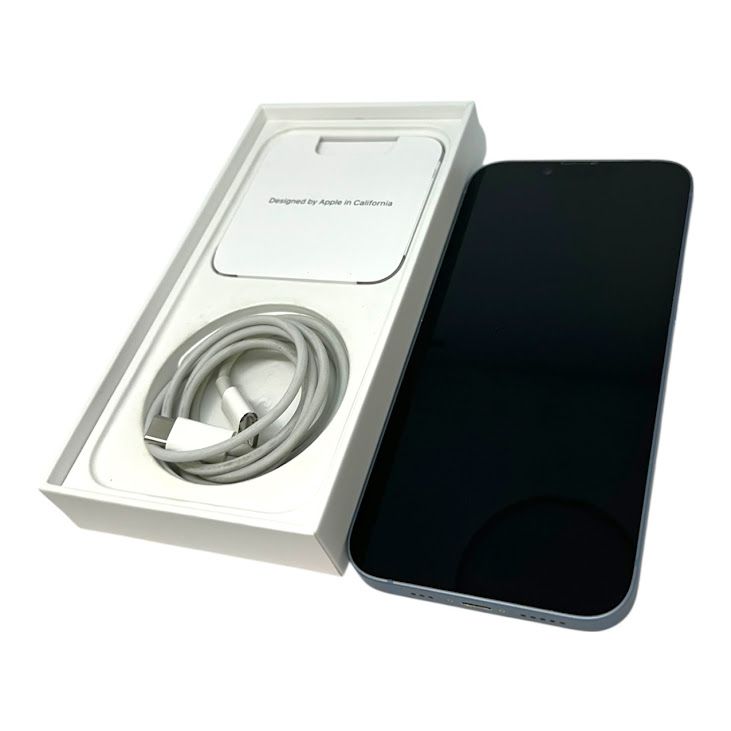 �ڥХåƥ꡼95%��iPhone��14��256GB���֥롼��SIM�ե꡼