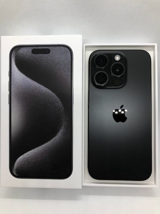 ムスビー｜iPhone15 Pro 128GB ブラックチタニウム SIMフリー 