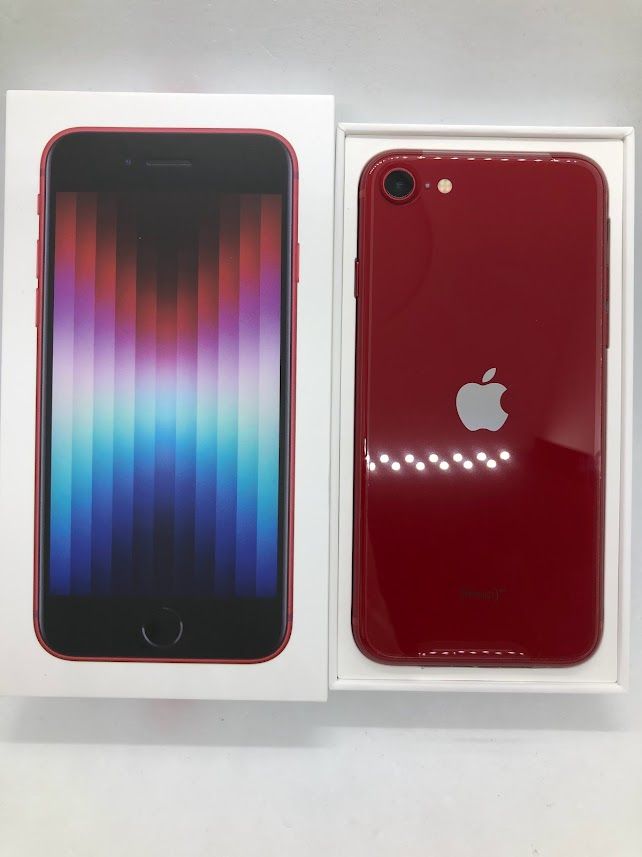 ムスビー｜iPhone SE(第3世代) 256GB プロダクトレッド SIMフリー 未  