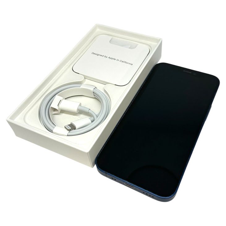 iPhone��12mini��64GB���֥롼��SIM�ե꡼��Y��Х�����