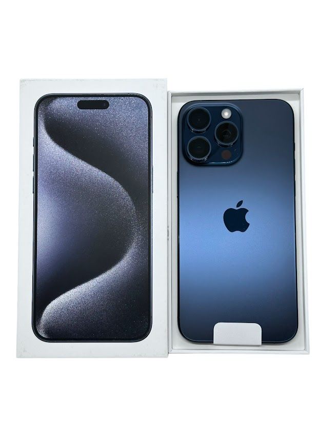 ムスビー｜iPhone15 Pro Max 1TB ブルーチタニウム SIMフリー 未使用品 