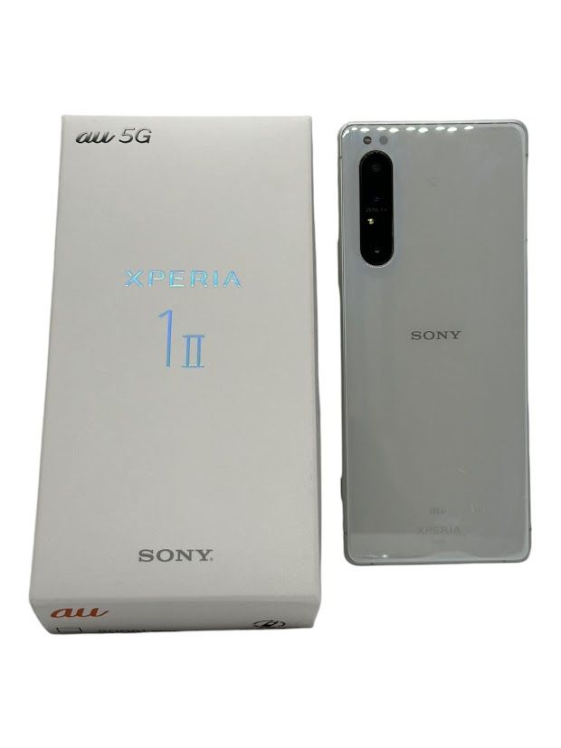 ムスビー｜Xperia 1 II SOG01 128GB ホワイト SIMフリー au版 