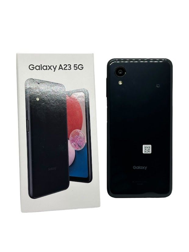 ムスビー｜Galaxy A23 5G SCG18 64GB ブラック SIMフリー au版 