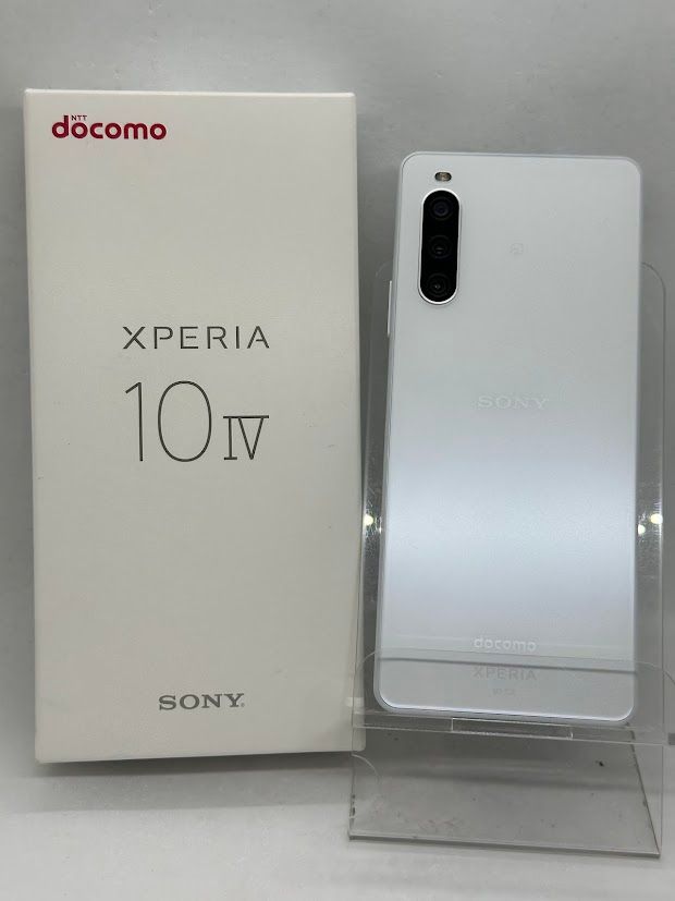 ムスビー｜Xperia 10 IV SO-52C 128GB ホワイト SIMフリー ドコモ版  