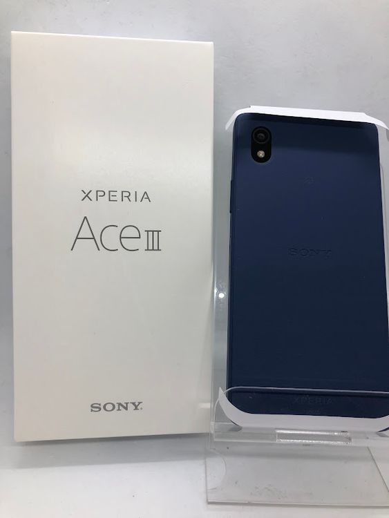 ムスビー｜Xperia Ace III SOG08 64GB ブルー SIMフリー au版 未使用品 